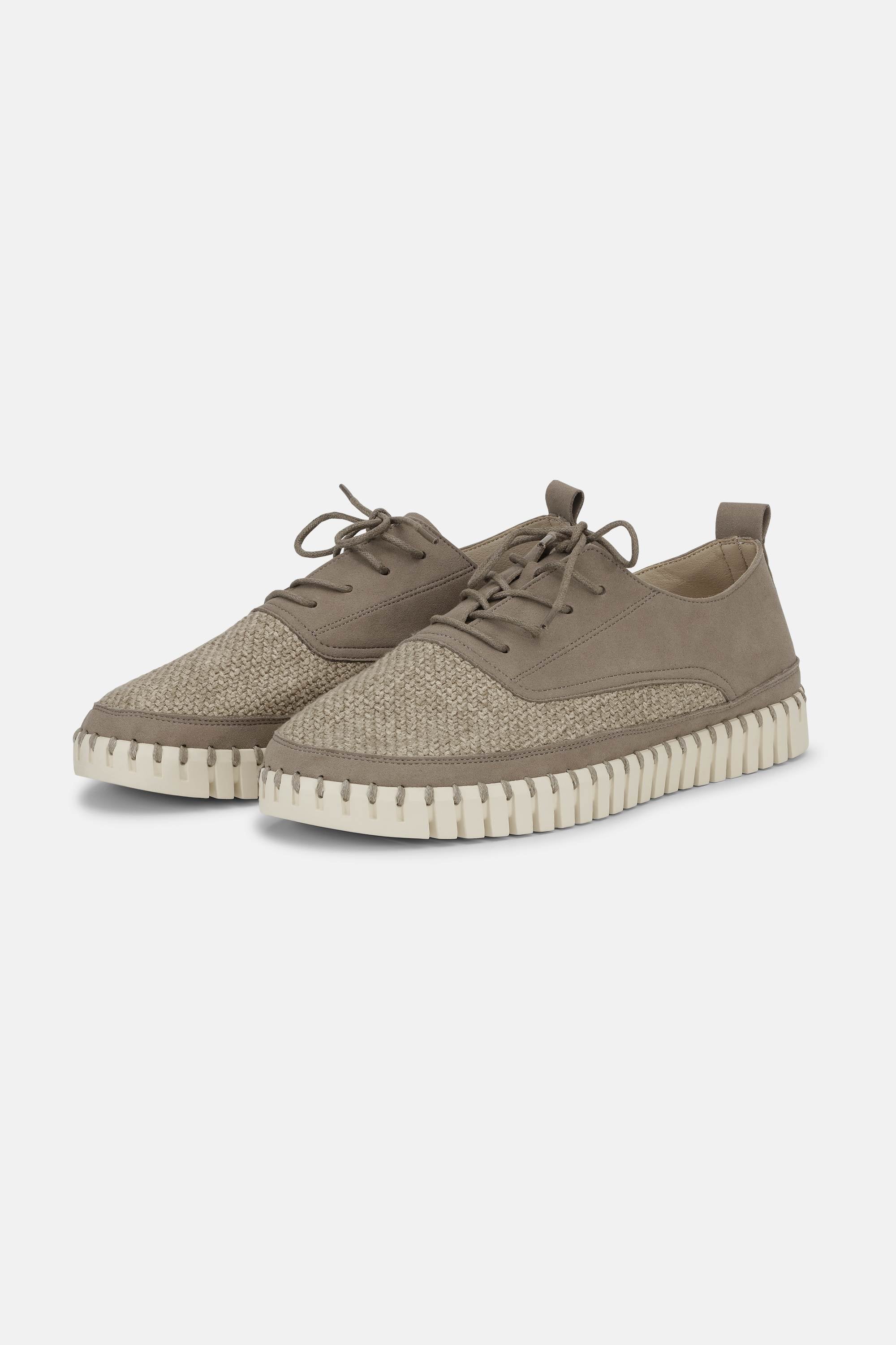 Tulip Flats With Laces - Falcon Pearled Ivory